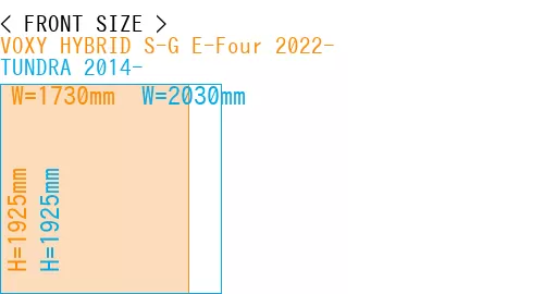 #VOXY HYBRID S-G E-Four 2022- + TUNDRA 2014-